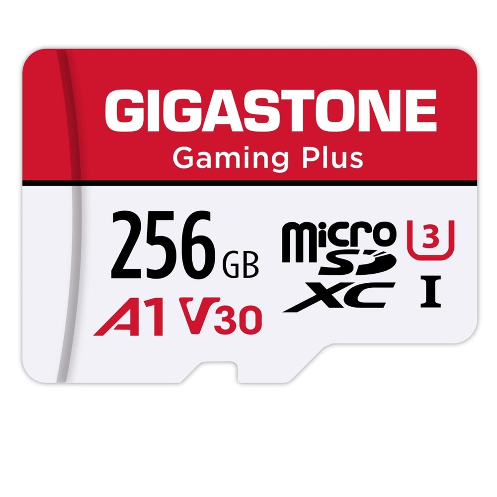 GIGASTONE 256GB Micro SD Card, Gaming Plus Nintendo Switch